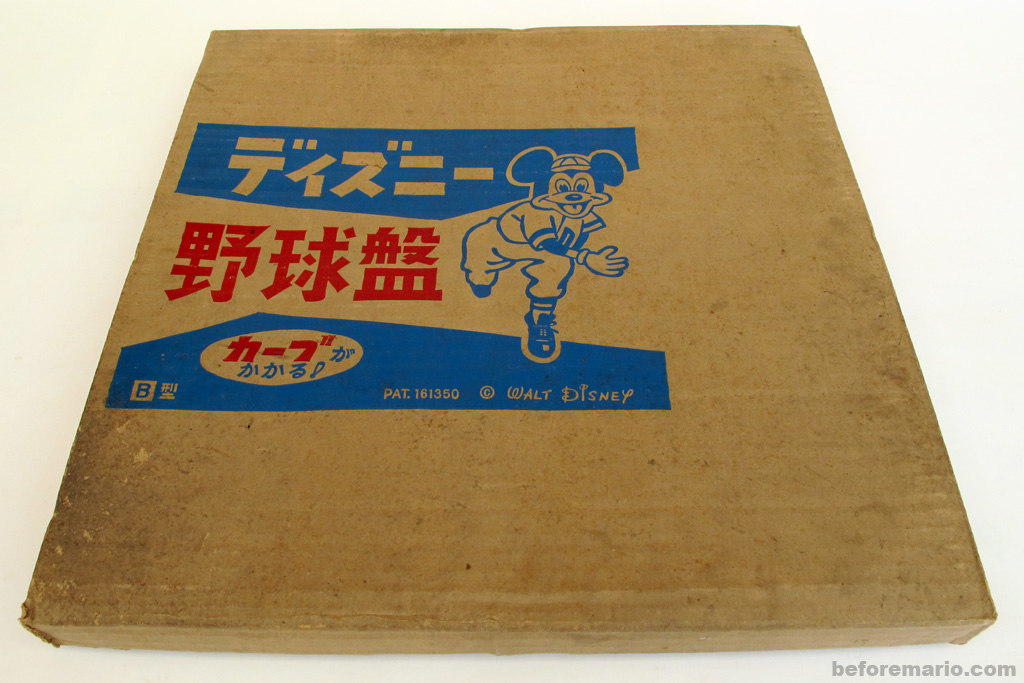 Beforemario Nintendo Disney Baseball Game ディズニー野球盤 1960