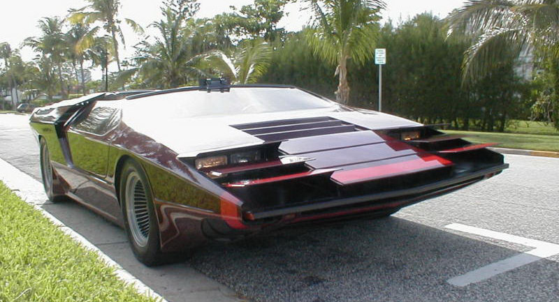 real Carabo was built atop a chassis donated by Alfa's 33 Stradale