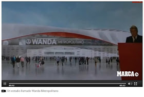 El Atlético de Madrid presenta el Wanda Metropolitano y nuevo escudo Wanda Metropolitano el nuevo estadio del Atlético de Madrid - Atlético de Madrid - Wanda - Wanda Metropolitano - Nuevo escudo del Atlético de Madrid - el troblogdita