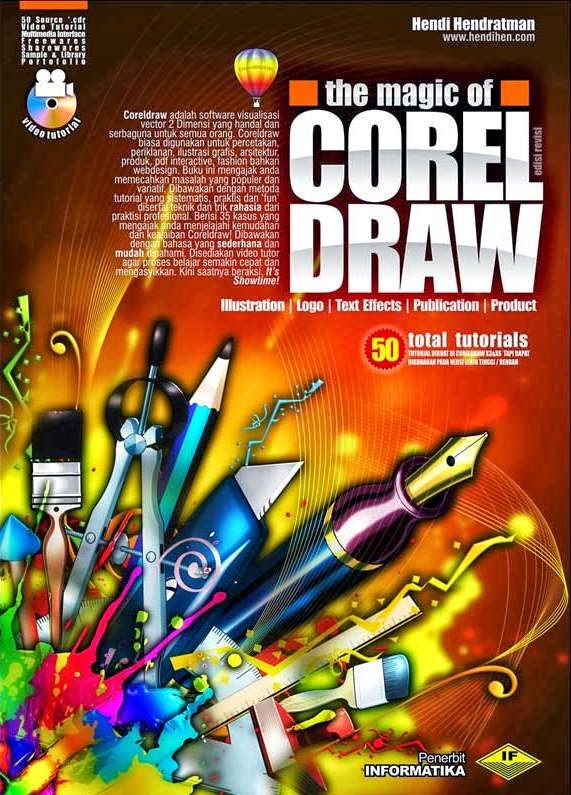 Buku Panduan Corel Draw  x4 x5  x6 Tutorial Corel Draw  