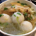 Fishball noodles.