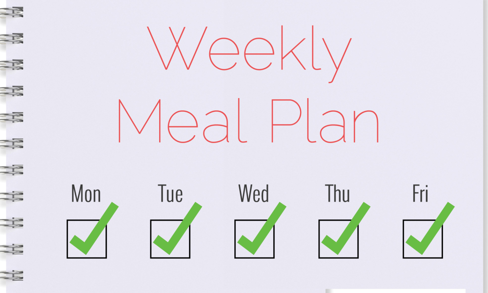 Lose weight in a week with meal plan