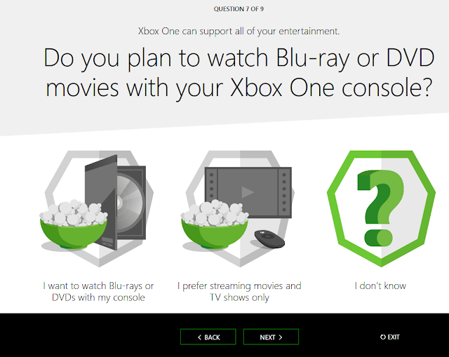 Xbox One selection quiz help me choose Blu-ray DVD movies