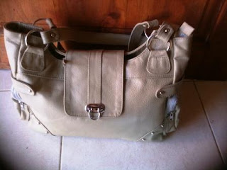 beige fashion bag