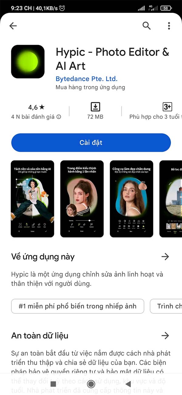 Hypic - Photo Editor & AI Art - App chỉnh ảnh kiểu Trung Quốc tuyệt đẹp b2