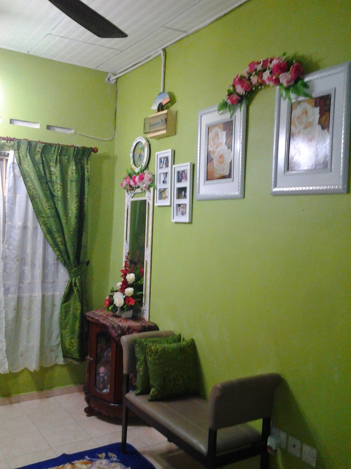  Cik Rose Cute  deco rumah Ala  English Style Tapi Belum 