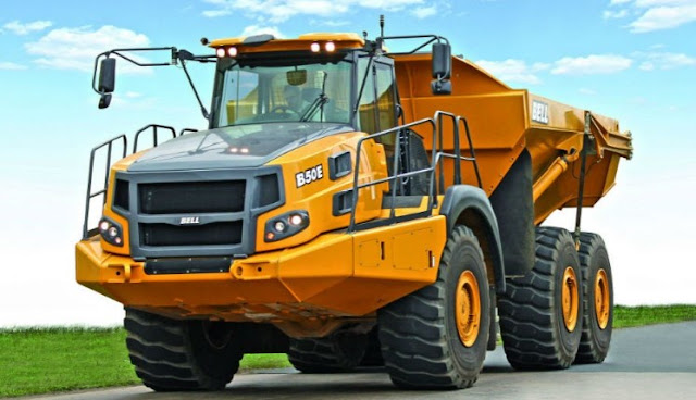 articulated dump truck Bell B50E