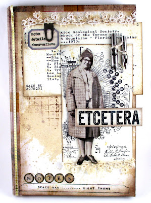 Tim Holtz Stampers Anonymous INventor 1 Idea-Ology Index Clip Tim Holtz Paper Dolls Quote Chips For the Funkie Junkie Boutique