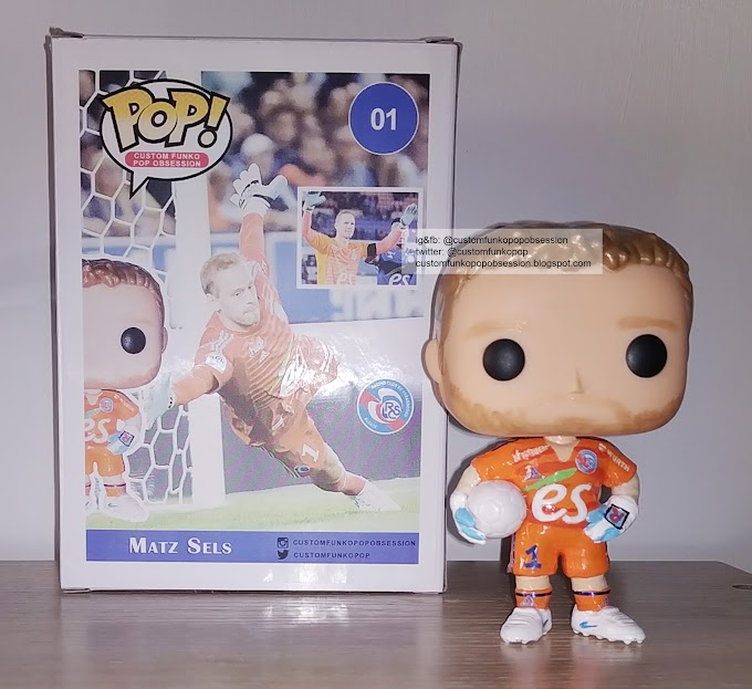 Matz Sels Custom Funko Pop - Racing Club de Strasbourg