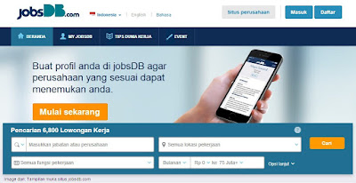 Jobsdb.com ~ Web Online Tempat Mencari Kerja Terpercaya