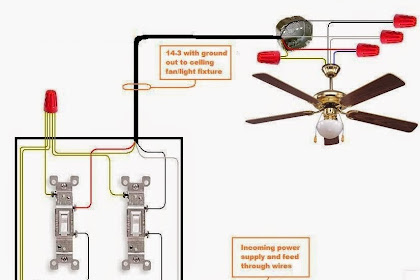 Wiring Diagram For 3 Way Switch Ceiling Fan