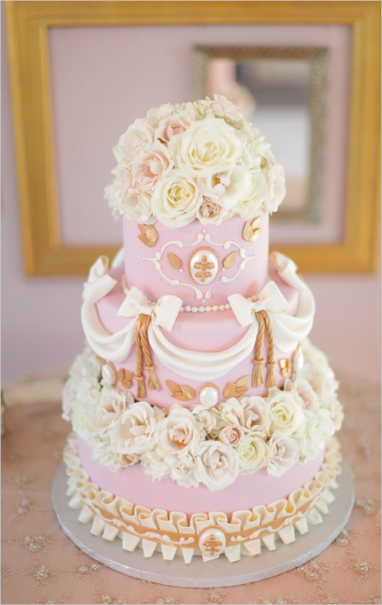 Valentine Pink  Wedding  Cake  Ideas  Hot Chocolates Blog