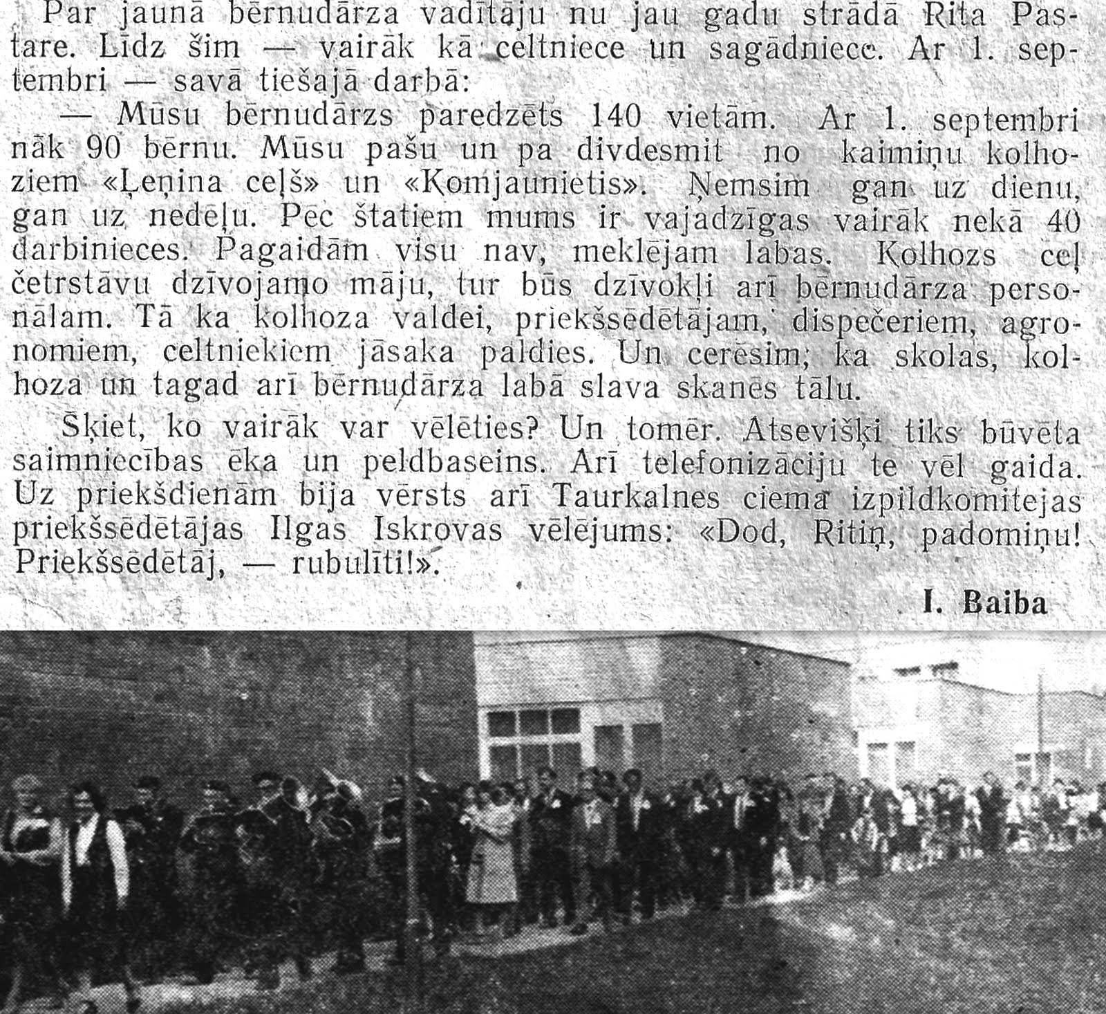 Bērnudārza atklāšana - teksts+attēls - 3