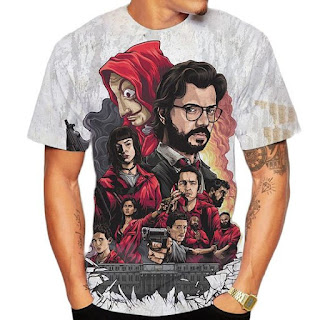 Remeras de La Casa de Papel