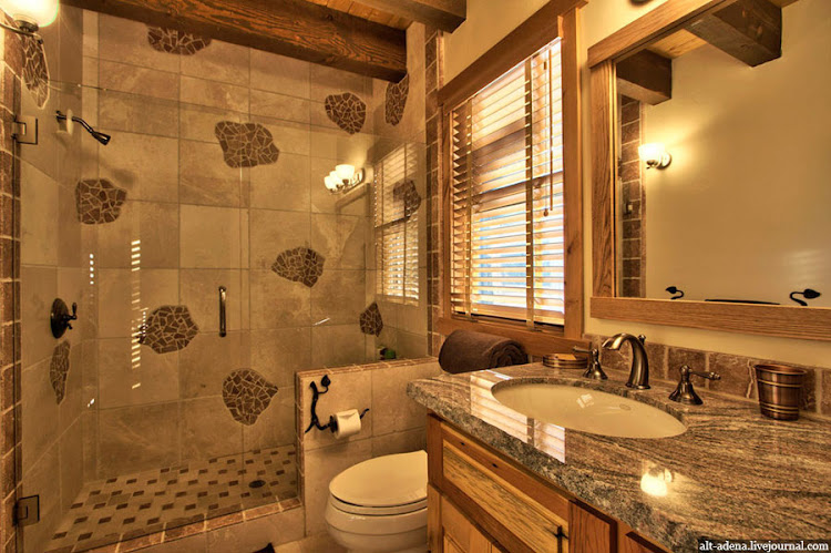 Rustic Bathroom Design Idea