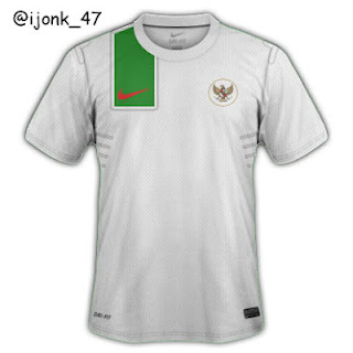 Jersey Timnas Indonesia AFF 2012