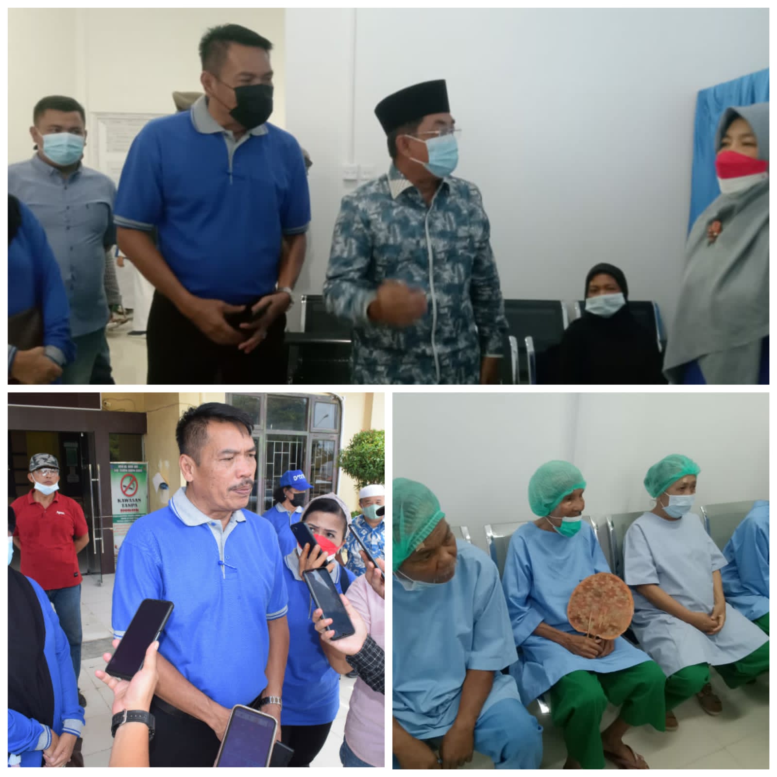 Pasien Ucapkan Rasa Bersyukur Operasi Katarak Gratis di RUSD KH Daud Arif Kuala Tungkal