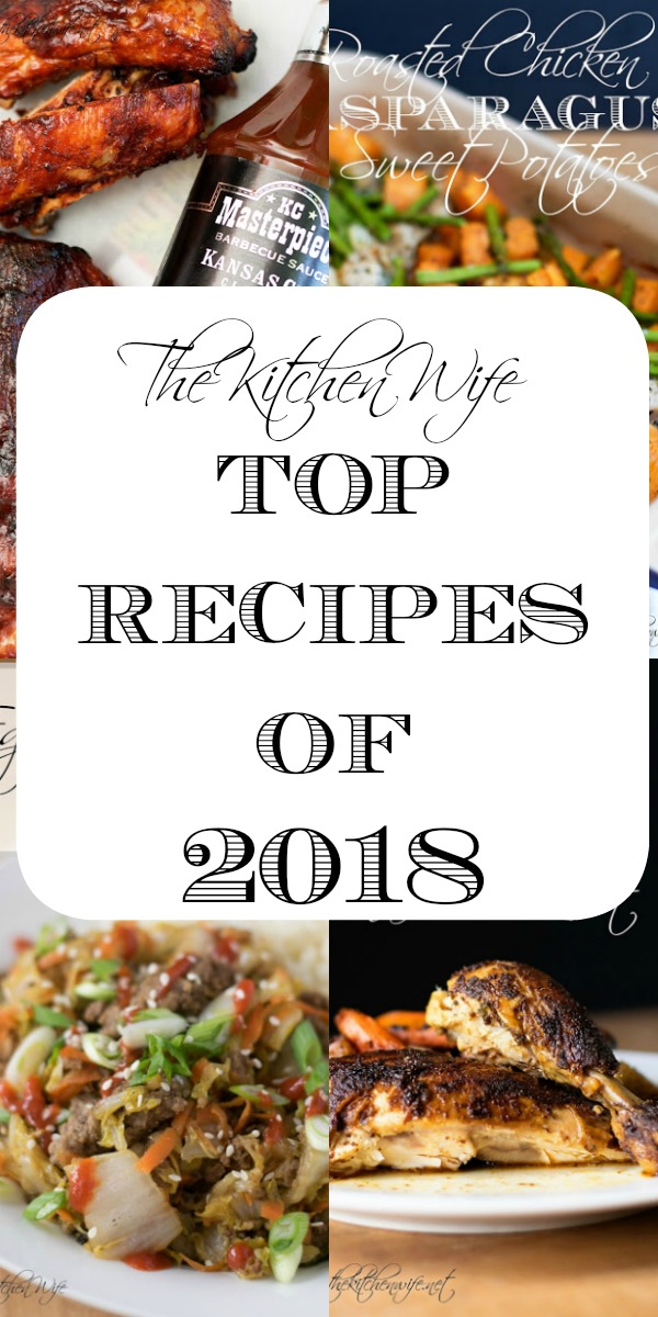 Top 10 Recipes of 2018: