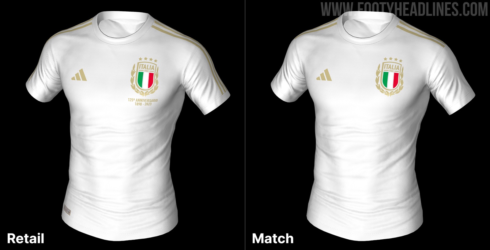 adidas Release 125 Year Anniversary Italy Shirt - SoccerBible