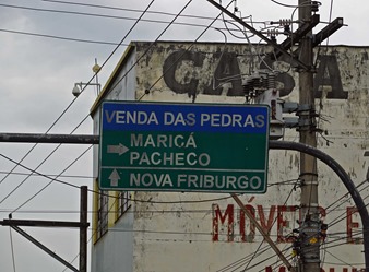 Schild Novo Friburgo