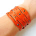 Stylish Orange Bracelet