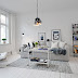 Beautiful Snowy White  Swedish Apartment