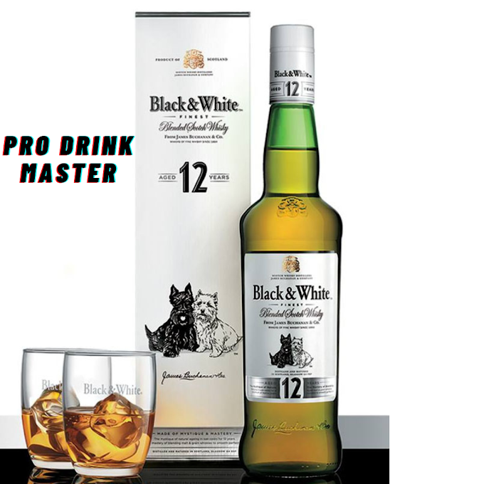 Black and White whisky Price in india detail table 