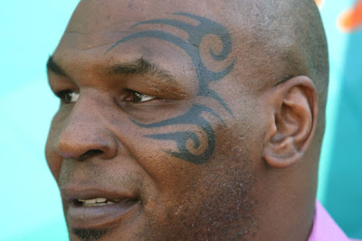 Mike Tyson Tribal Tattoo