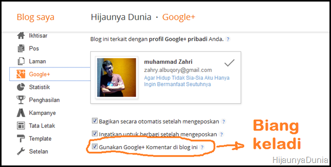 komentar di blog menghilang