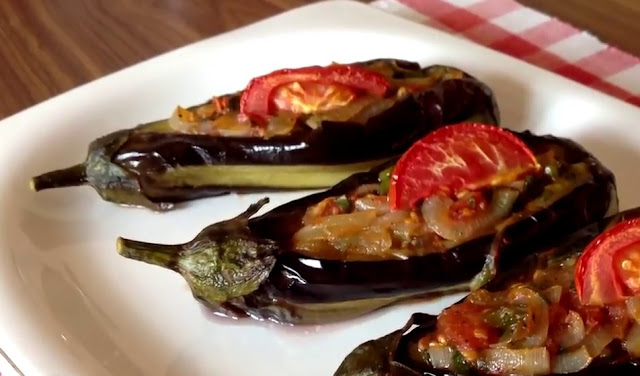 stuffed eggplants