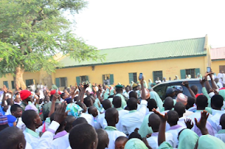 Shettima inspects school in Maiduguri after 2 years of closure, promotes principal to Ministerial Secretary