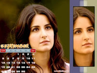 Katrina Kaif 2010 September  Calendar