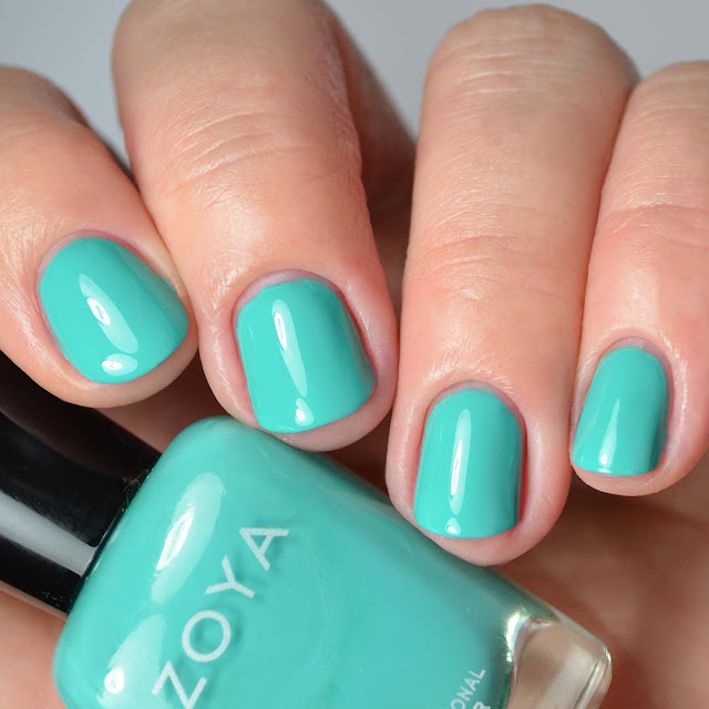 teal nail polish