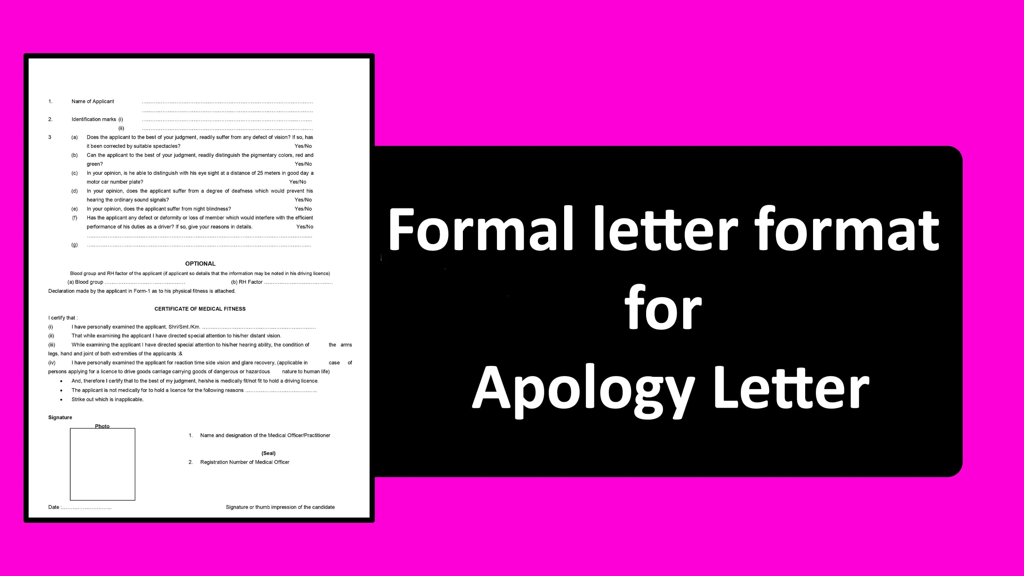 Formal letter format for Apology Letter - How to Write and Apology Letter Samples for You