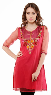 Folklore Viscose Kurtis