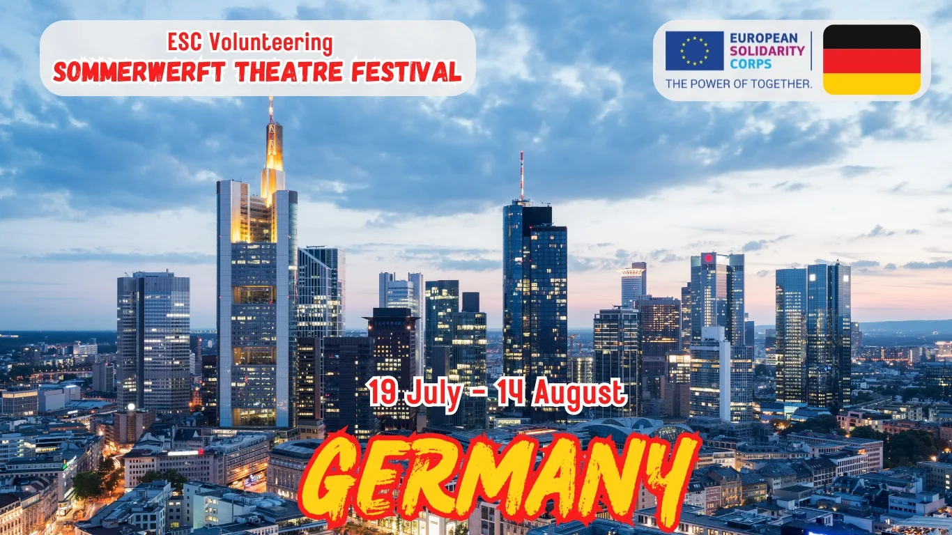 Sommerwerft Theatre Festival | ESC Volunteering in Frankfurt, Germany (Fully Funded)