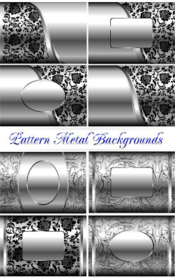 Vector Pattern Metal Backgrounds