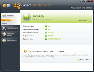 Avast Antivirus Pro 7.0.1407 Final Full Version Incl License Key