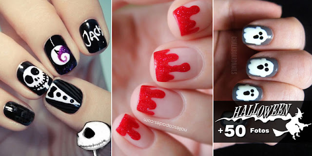 Checkout Simple And Easy 15+ Nails Designs For Halloween 2016