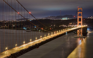 San Francisco At Night wallpaper