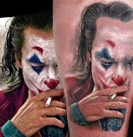 Tatuajes de The Joker 2019 (Joaquin Phoenix)