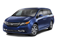 2014 Honda Odyssey Touring Elite Japanese car photos 1