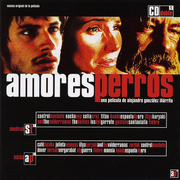 Portada del soundtrack Amores Perros