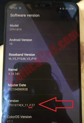 Flash Oppo F7 CPH1819