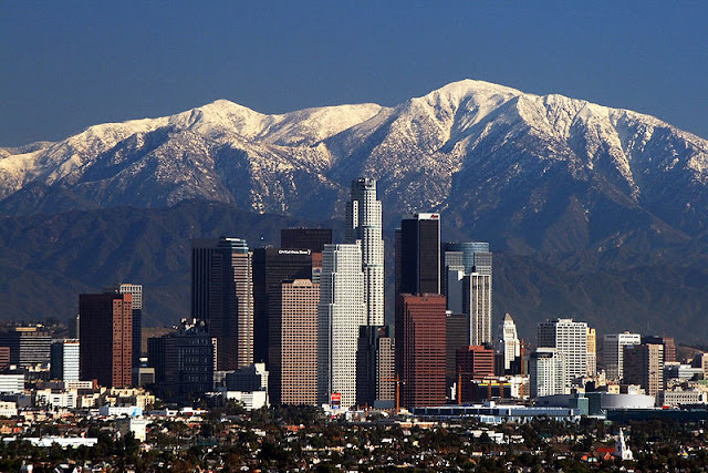 View of the city of Los Angeles