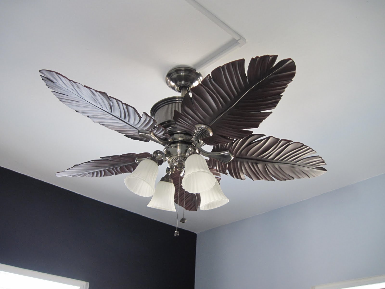 original: fj ceiling fan wires brown purple gray compulsive yawning ...