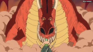 ワンピースアニメ パンクハザード編 580話 ドラゴン | ONE PIECE Episode 580