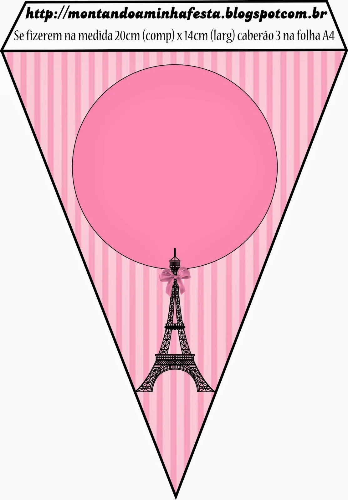 Paris Party Banners.