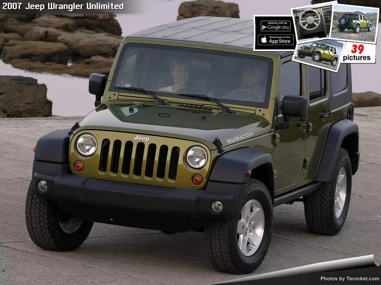 Hình ảnh xe ô tô Jeep Wrangler Unlimited 2007 & nội ngoại thất