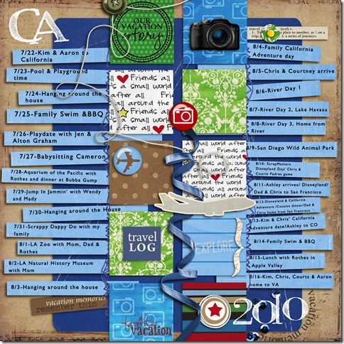 CA Vacation Itinerary copy